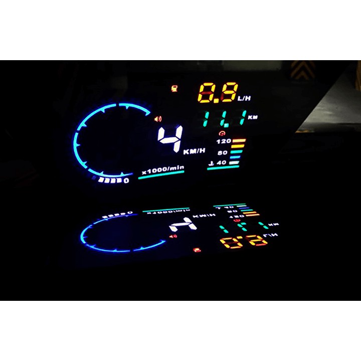Bộ Hiển Thị Tốc Độ Lên Kính Lái Ô Tô HUD A8 - Bảo Hành 18 Tháng | BigBuy360 - bigbuy360.vn