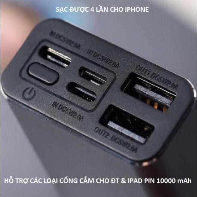 Mua ngay Pin Sạc Dự Phòng Chính Hãng WK Design Model WP-099 Dung Lượng 10000mAh Siêu Bền [Freeship 10k]