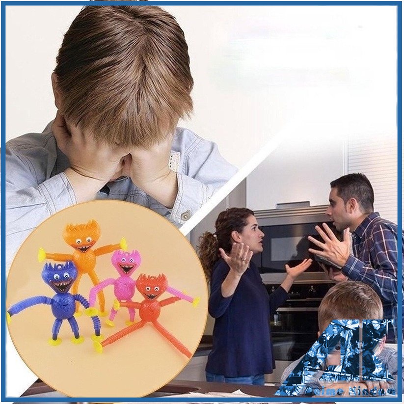 Bộ 4 Đồ Chơi Ống Poppy Xả Stress Cho Trẻ Em Và Người Lớn