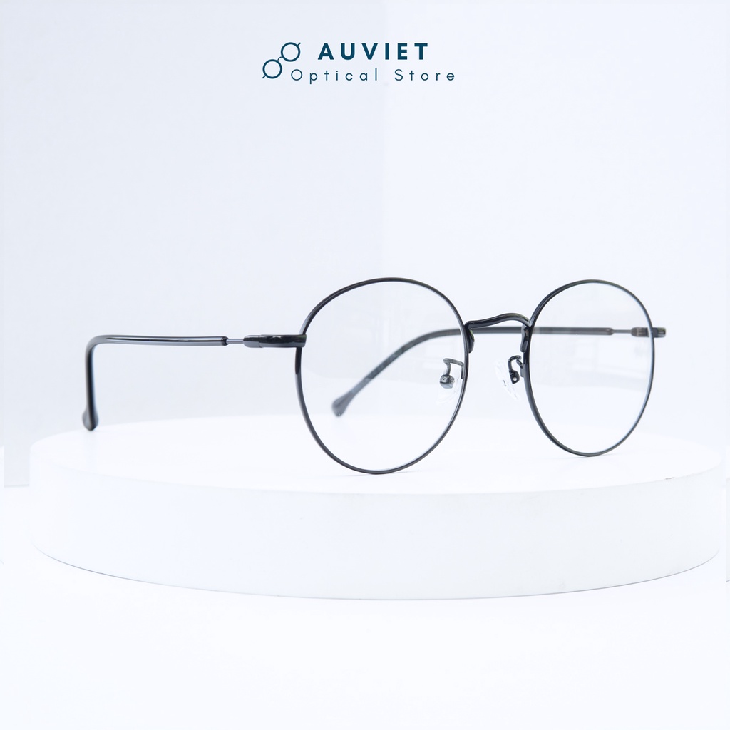 Gọng Kính Cận Kim Loại Tròn X2021 Nam Nữ