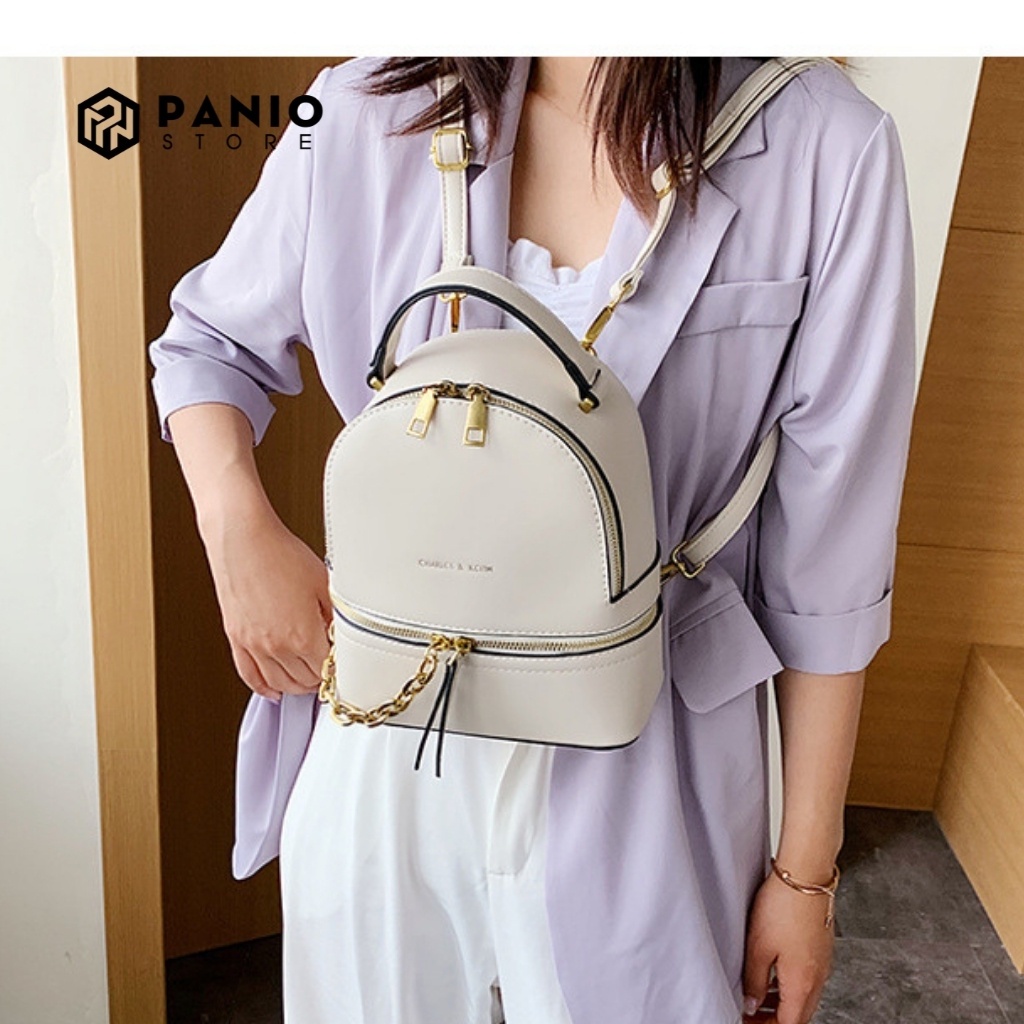 Balo mini nữ thời trang hàn quốc, ba lô mini cute đi chơi du lịch