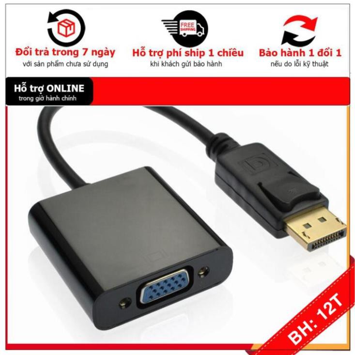 🎁 Cáp chuyển từ DisplayPort sang VGA