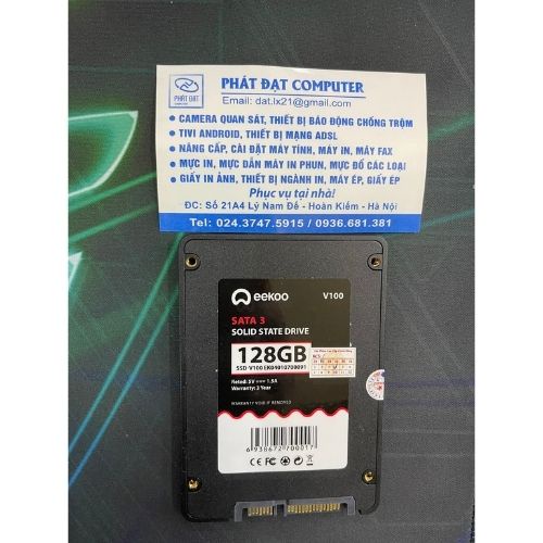 Ổ cứng SSD 128GB, 256GB eekoo 2.5 sata III, Hàng chính hãng- Bảo hành 3 năm | BigBuy360 - bigbuy360.vn