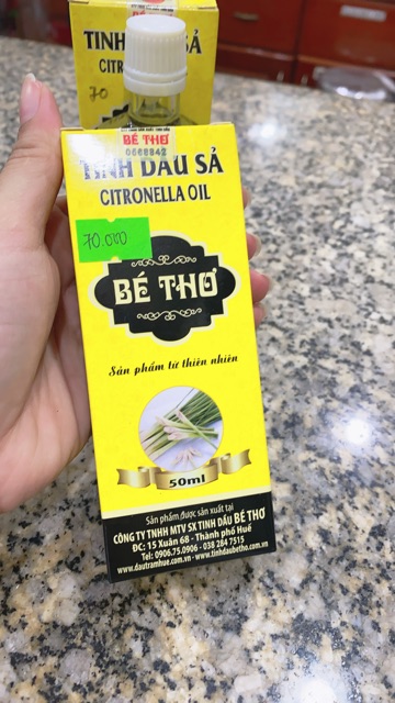 Tinh dầu sả bé thơ 50ml