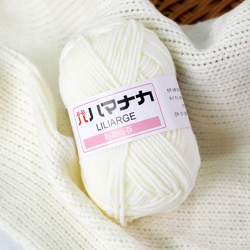 LEN HÀN NHÍ len siêu mềm mịn dùng để đan móc quần áo, thú bông, đồ handmade | BigBuy360 - bigbuy360.vn