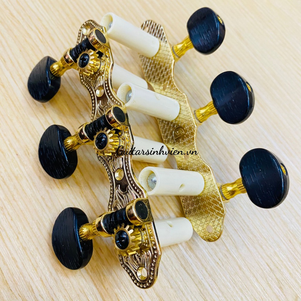 Khóa đàn guitar classic Derjung DJ105 màu vàng cao cấp