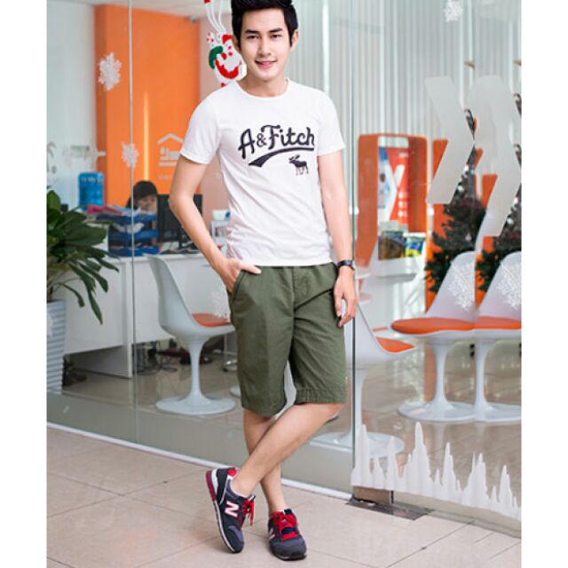 Quần short nam màu xanh rêu, xanh xám, xanh đen còn lẽ sz sale off