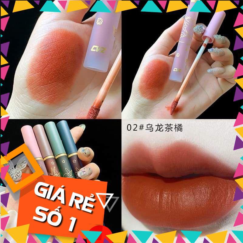 [GIÁ SỈ] Sét 4 Son Kem Kì Lân CVZ siêu mịn mướt | BigBuy360 - bigbuy360.vn