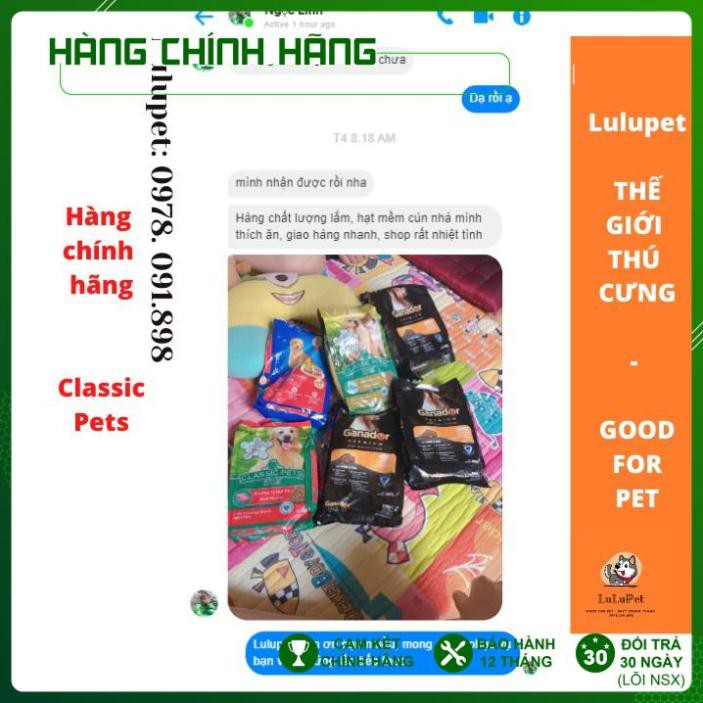 [HÀNG NHẬP KHẨU] THỨC ĂN HẠT KHÔ CHO CHÓ CON/ CHÓ LỚN VỊ SỮA CLASSIC 400G/ HẠT CLASSIC/ LULUPET