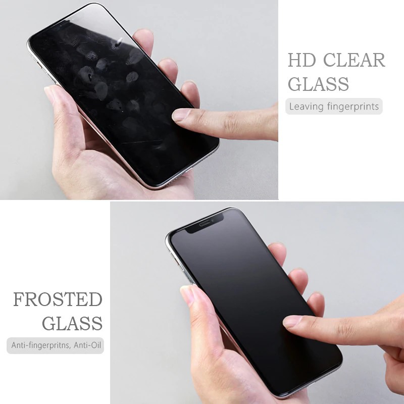 Kính CL Chống Vân Tay iPhone 11 Pro Max/ XS Max 6.5" Cường Lực Tốt FULL Màn Viền Kính Bóng