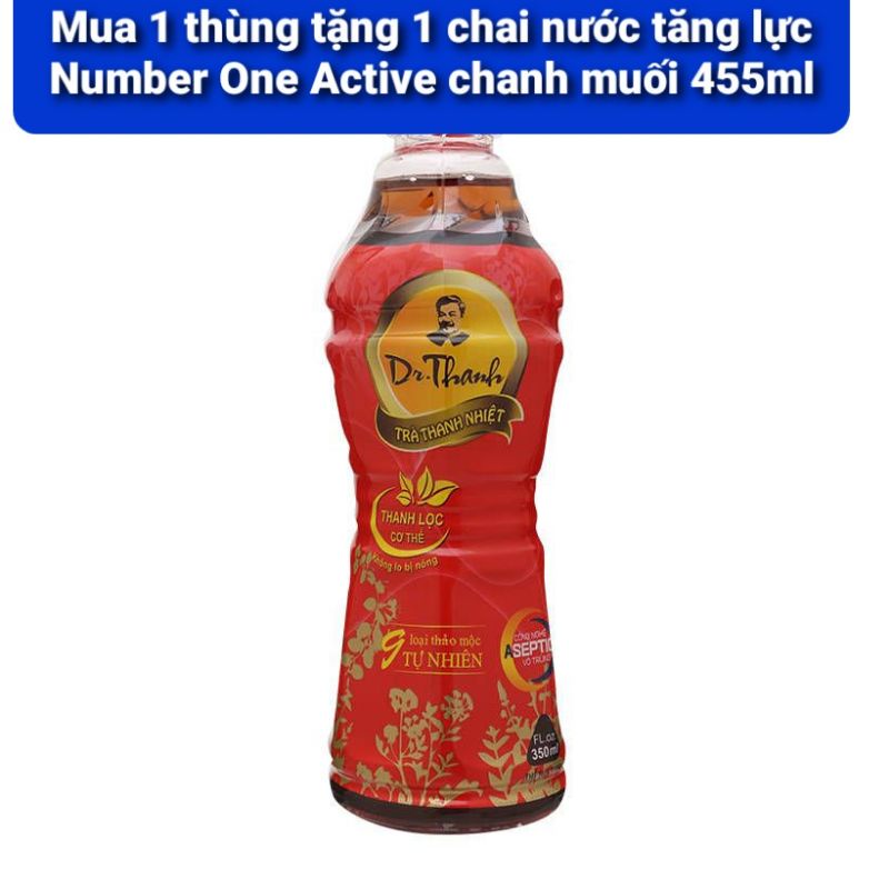 Trà Dr Thanh có đường - Thùng 24 chai x 330ml