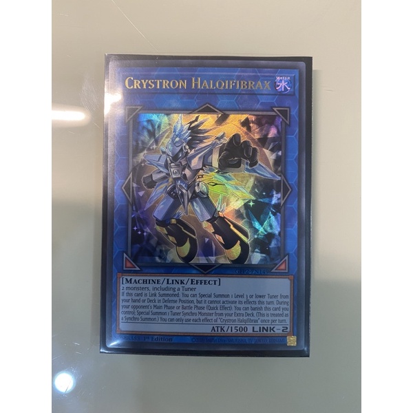 Thẻ bài Yugioh Crystron Halqifibrax - Ultra Rare - GFP2-EN149