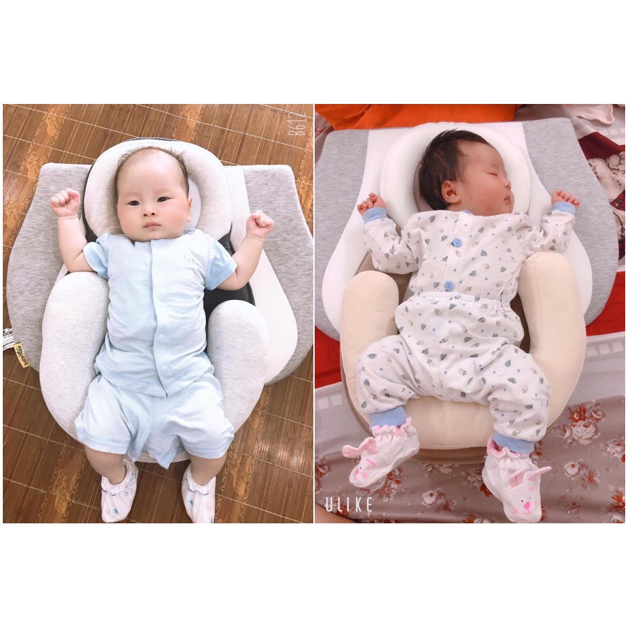 FREE SHIP !!! Combo Gối chống trào ngược Babymoov và đệm ngủ đúng tư thế JJOVCE