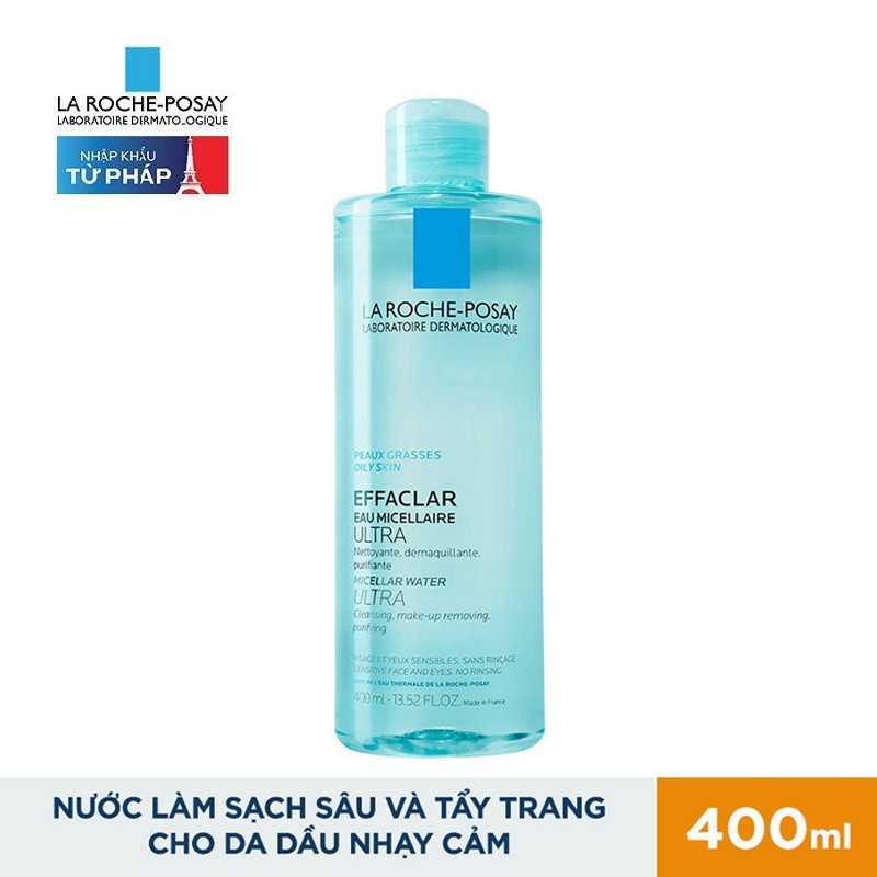 [CHÍNH HÃNG] - Tẩy trang la roche posay