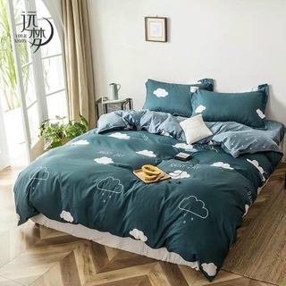 Bộ Drap hè 5 món Cotton Poly cao cấp ( không có ruột )