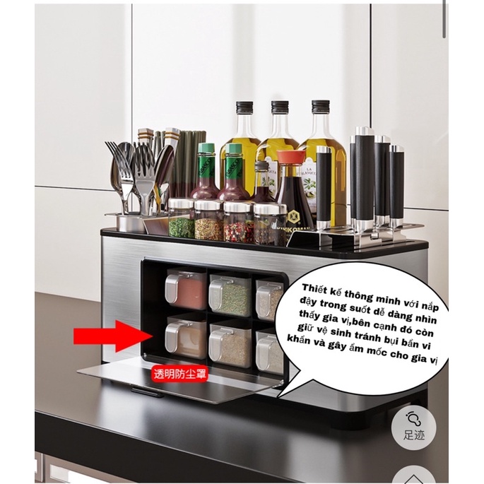 Hộp Gia Vị Inox Đa Năng | BigBuy360 - bigbuy360.vn