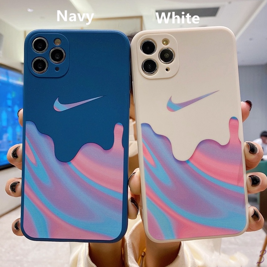 Ốp Lưng Iphone Cạnh Vuông Nike Cá Tính 6/6plus/6s/6splus/7/7plus/8/8plus/x/xr/xs/11/12/pro/max/plus/promax-  Sen Case