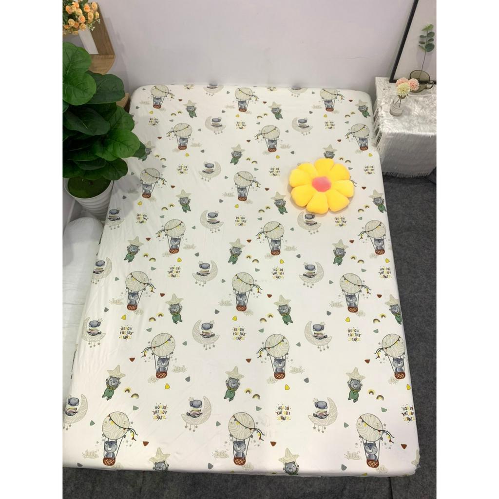 GA GỐI CHỐNG THẤM THUN LỤA ( Set 4 món )