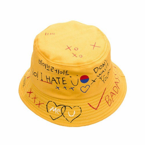Mũ nón vành tròn mùa hè phong cách HipHop, thời trang Hàn Quốc dành cho cả Nam và Nữ