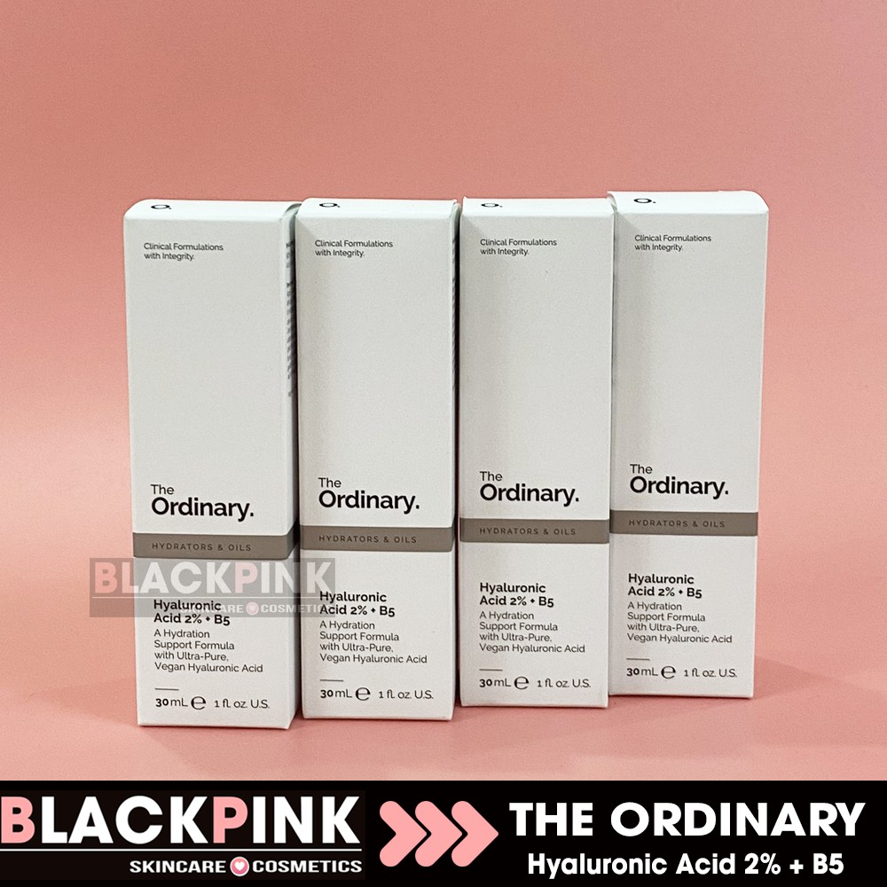 Tinh Chất The Ordinary Hyaluronic Acid 2% + B5 - Serum Ordinary B5 cấp ẩm sâu, phục hồi da hư tổn