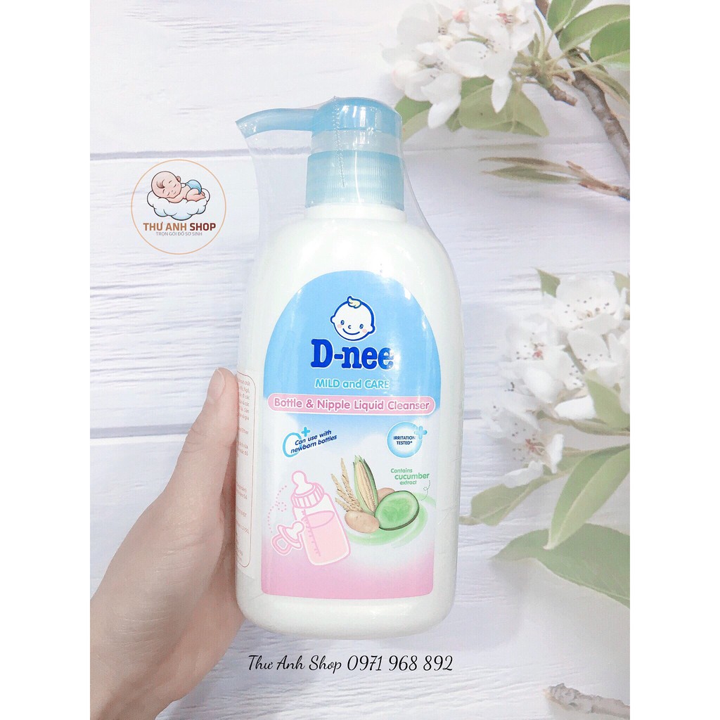 Nước rửa bình sữa Dnee Thái Lan (Chai 500ml)