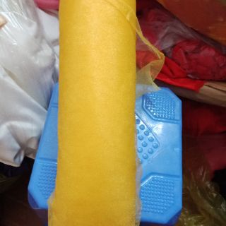 Vải voan lưới ánh nhũ