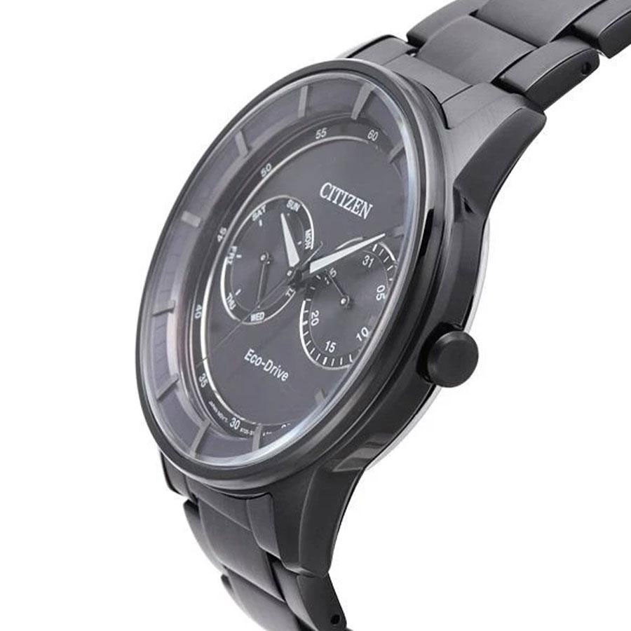 Đồng Hồ Nam Citizen Dây Thép Không Gỉ BU4005-56H - Mặt Đen