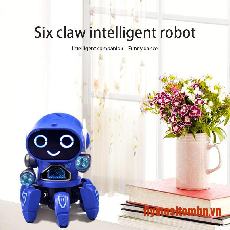 Robot Nhảy Múa Thông Minh Có Đèn Led Và Nhạc