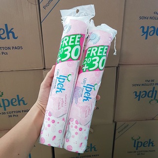 Bông tẩy trang ipek 150 miếng