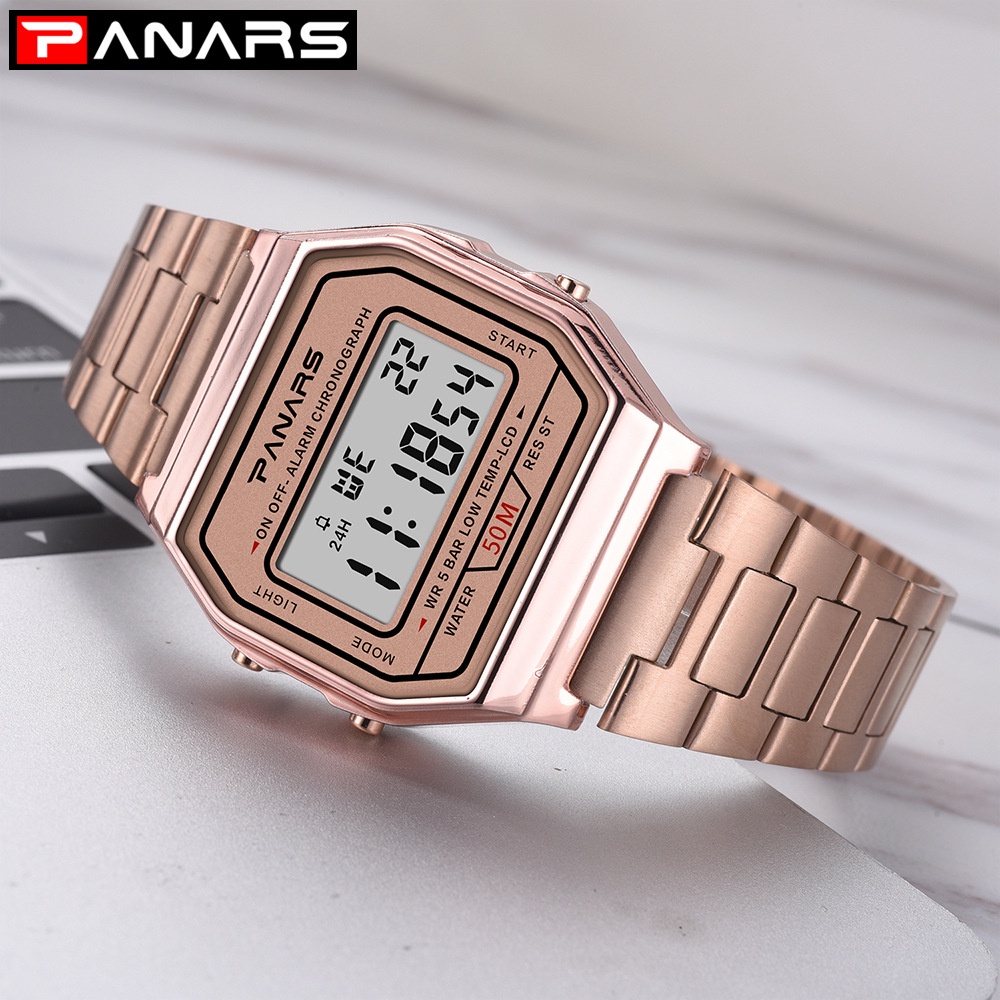 Đồng hồ nam nữ PANARS 8126, đồng hồ thể thao điện tử thông minh chống nước cao cấp - TOP WATCH
