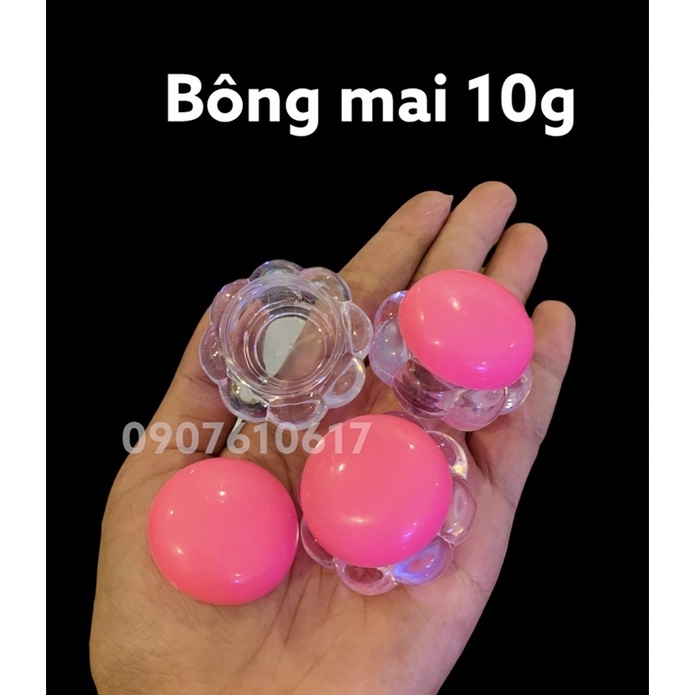 Hủ nhựa tròn 5g,10g chiết kem test