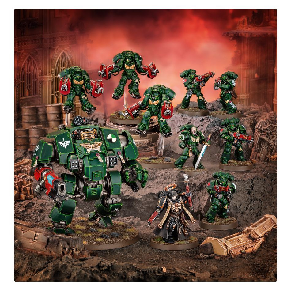 Mô hình nhân vật Warhammer Combat Patrol: Dark Angels