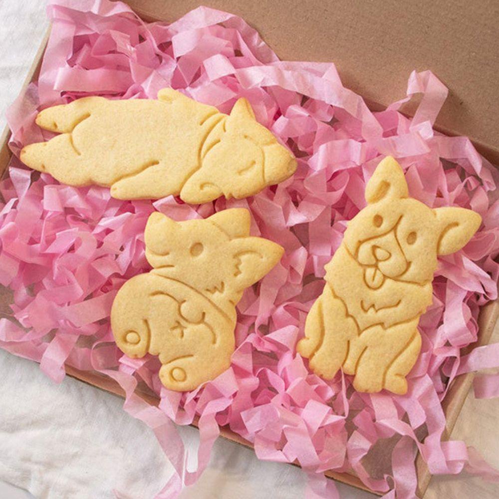 CONOPERY Bộ 3 Khuôn Cắt Tạo Hình Hoạt Hình Dễ Thương Dùng Trang Trí Bánh Kem