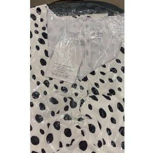 Đầm Dài Cổ Chữ U Họa Tiết Chấm Bi Xẻ Tà Thời Trang Cho Nữ A flower dress | BigBuy360 - bigbuy360.vn