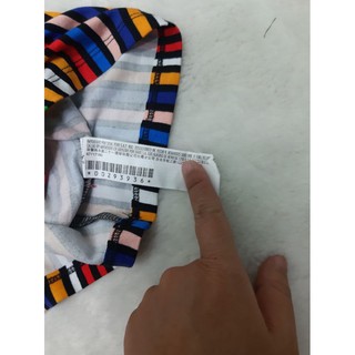 Áo croptop kẻ sọc