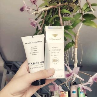 Kem chống nắng Black Diamond dưỡng trắng