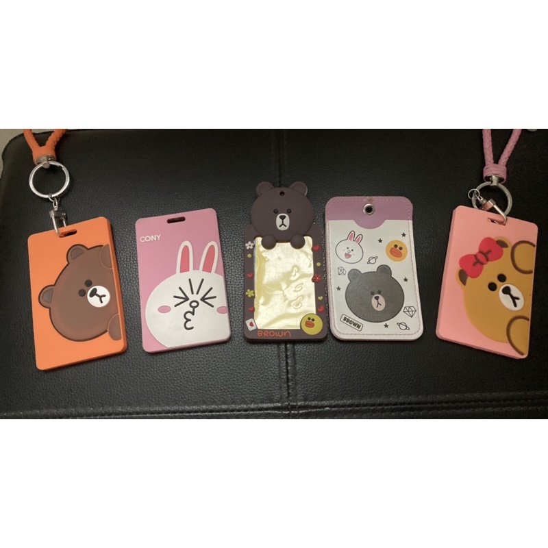 Nametag vali, balo hoặc thẻ đeo tiện ích nhiều mẫu Gấu Thỏ Vịt Brown Cony Sally Choco Line