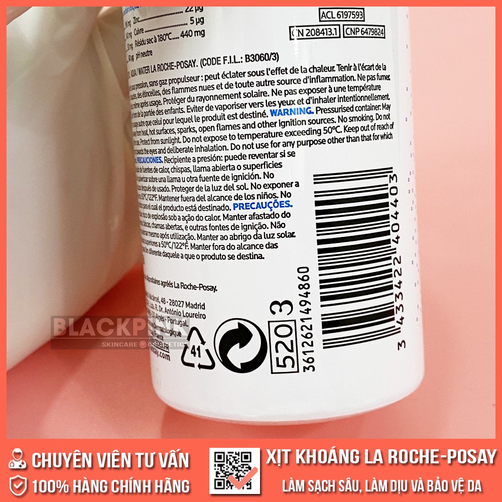 Xịt Khoáng Làm Dịu Và Bảo Vệ Da La Roche-Posay Thermal Spring Water | BigBuy360 - bigbuy360.vn