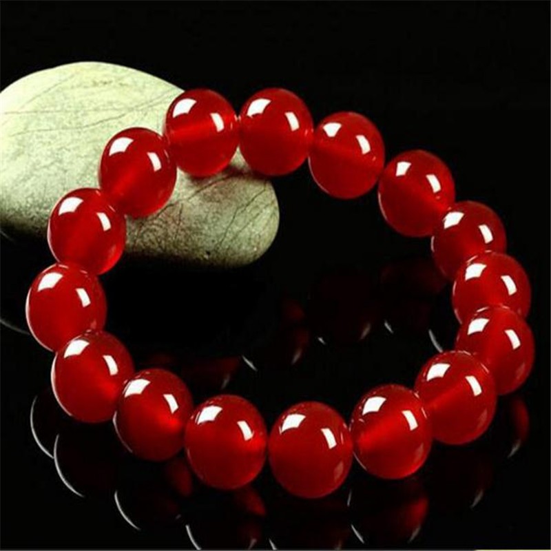 Vòng Tay Đá Mã Não Đỏ Tự Nhiên 5A Độc Đáo