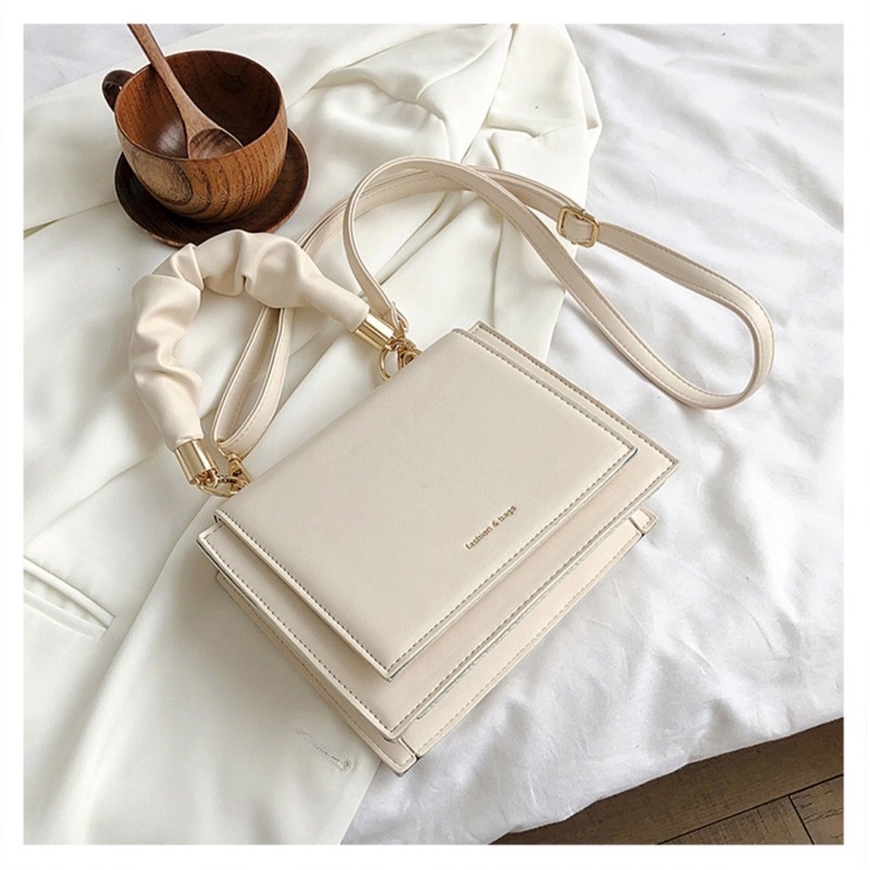 Túi Xách Nữ Túi Đeo Chéo Quai Rúm Siêu Xinh Phong Cách Hàn Quốc