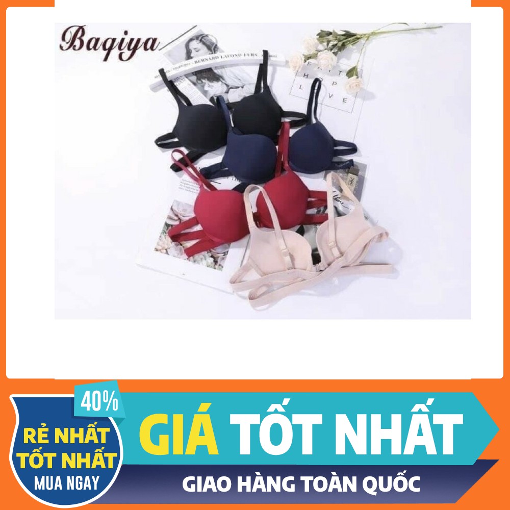 Áo lót cao su non cài trước nâng ngực Baqiya K36 siêu đẹp