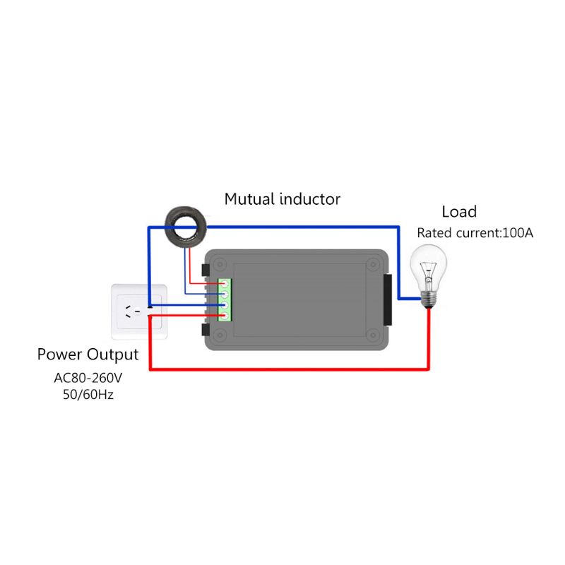 Thiết Bị Đo Công Suất Điện Màn Hình LCD Chất Lượng Cao
