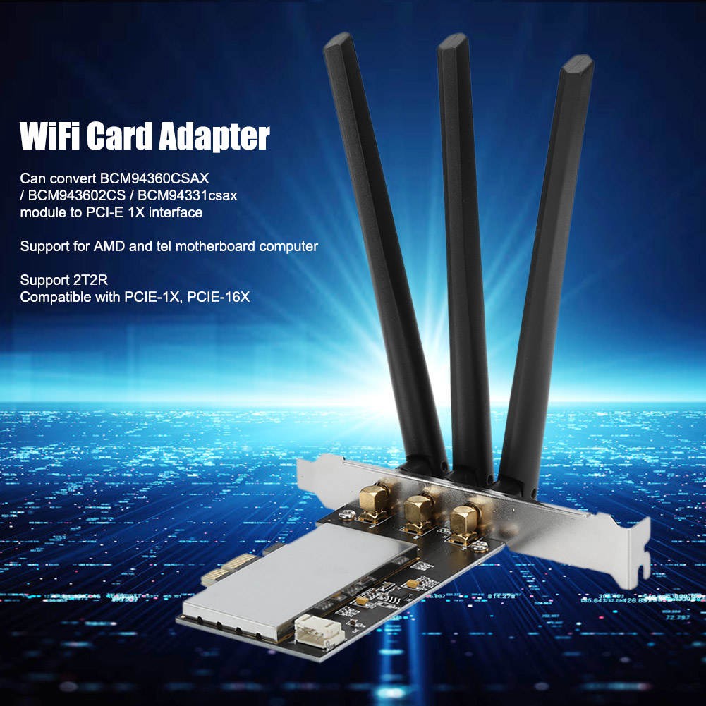 Card Chuyển Đổi Từ Bcm94360Csx Bcm943602Cs Bcm94331Csx Wlalan