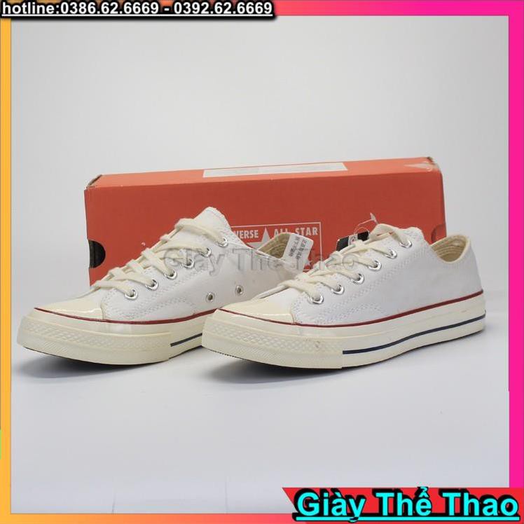 [FREE SHIP]  🔥Giày thể thao sneaker🔥CV converse 1970s thấp trắng🔥 dành cho cả nam và nữ đi đẹp