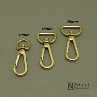 Móc cặp Đồng, Phụ Kiện Đồ Da Handmade, Phụ Kiện Đồng