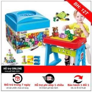 BỘ LEGO HỘP VUÔNG 460 CHI TIẾT CHO BÉ TỪ 3 TUỔI TRỞ LÊN