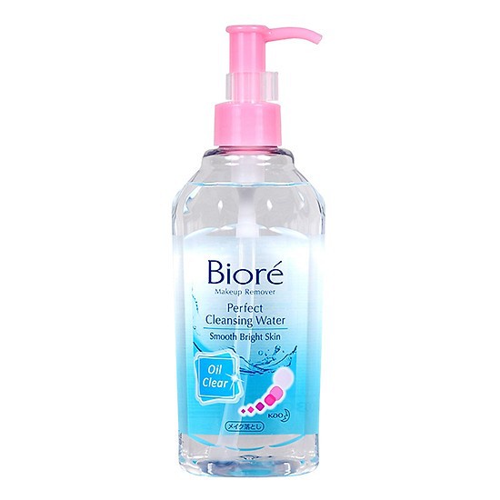 Nước tẩy trang hoàn hảo Biore Perfect Cleansing Water 300ml Dành Cho Da Dầu