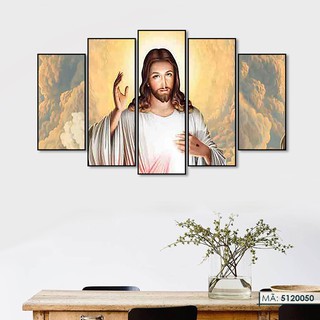 Tranh Chúa Giê-su Jêsus Công giáo dán tường treo tường trang trí nhà cửa phòng khách ngủ ăn cầu thang - 5120050