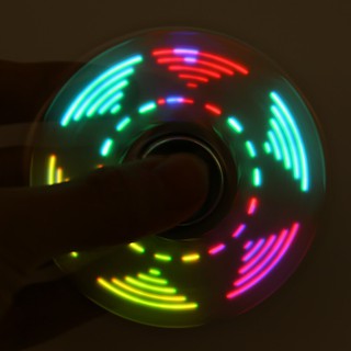 Con Quay Đồ Chơi Fidget Spinner Edc Có Đèn Led