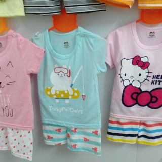 Combo bộ cotton quảng châu cho bé 13kg.